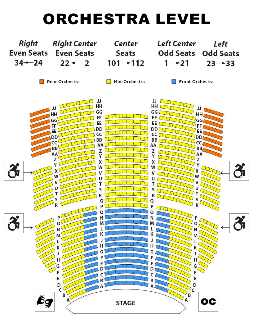 chicago symphony center seating chart