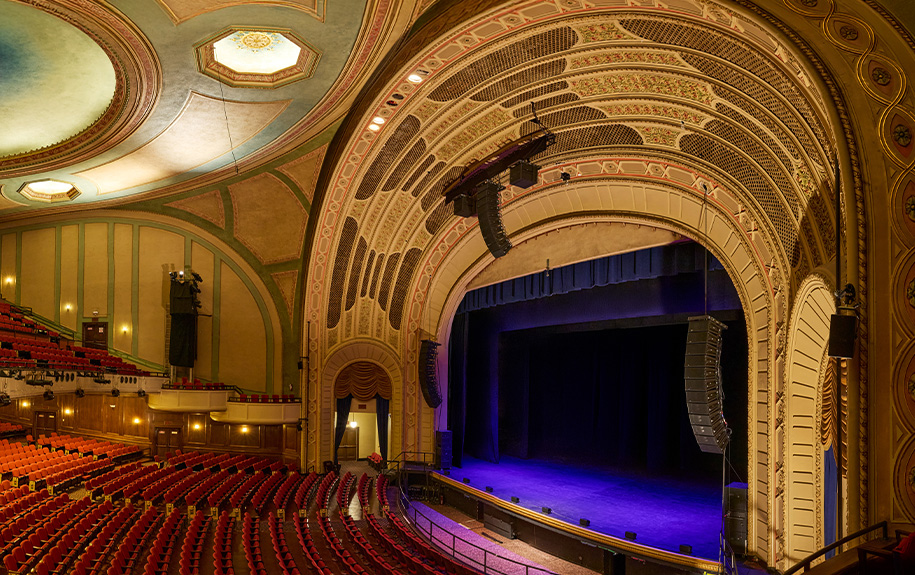 The Auditorium Theatre stage