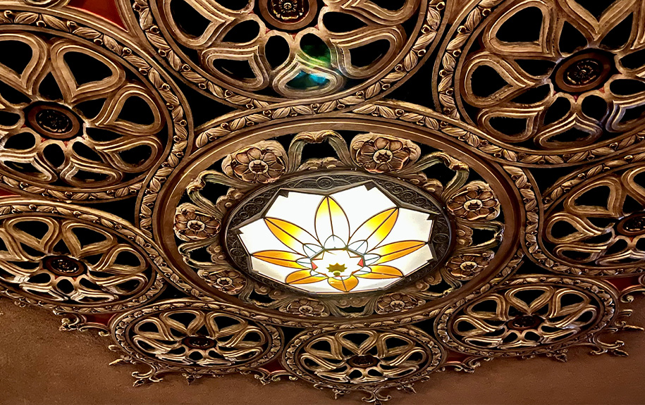 Art Deco Ceiling Lighting Fixture